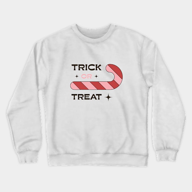 Caramel halloween Cane Crewneck Sweatshirt by subkontr